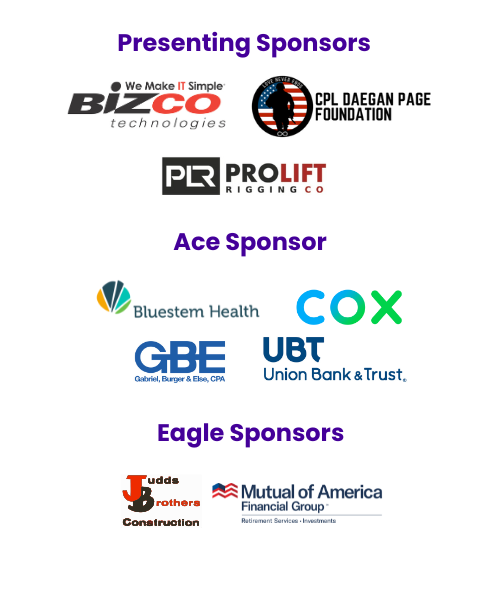 Golf 2025 Sponsors