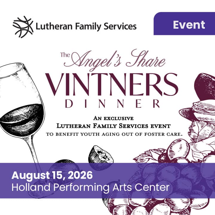 A thumbnail for the "Angel's Share Vitner's Dinner" LFS event on August 15, 2026 at the Holland Performing Arts Center.