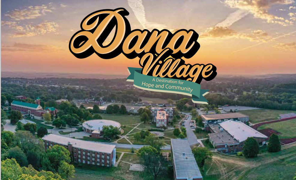 Dana Village Announcement graphic.